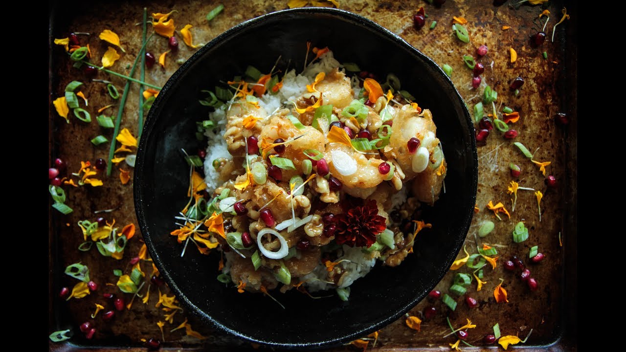 Crispy Honey Walnut Shrimp (gluten-free)