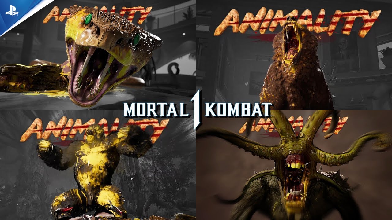 All Animality on Nitara in Mortal Kombat 1🌡🥵🔥 #mk1 #fatality #animality #nitara