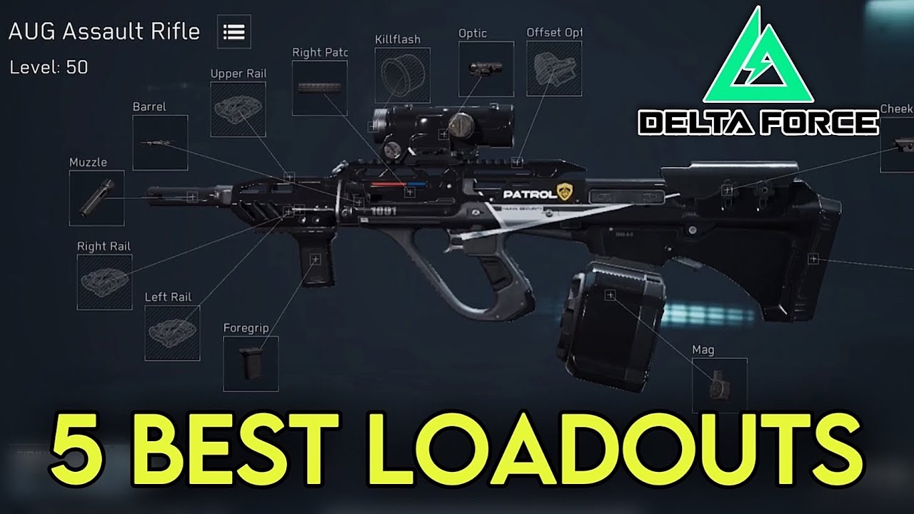 5 BEST LOADOUTS TO USE RIGHT NOW (DELTA FORCE MOBILE)