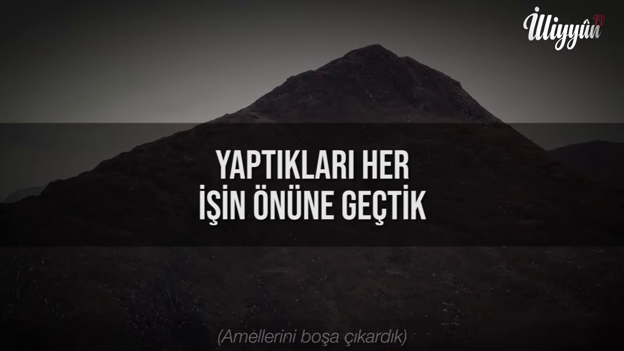 Sabredecek misiniz? | Furkân Suresi | 20-34 |