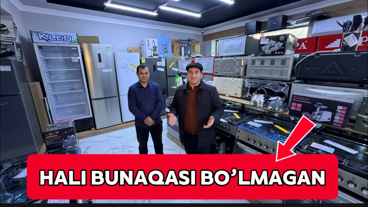 HALI BUNAQASI BO’LMAGAN