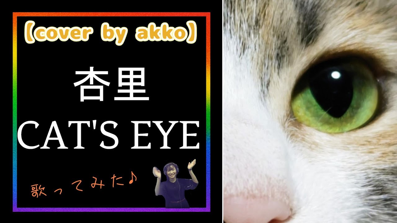 杏里／CAT'S EYE　『キャッツ♥アイ』OP【cover by akko】