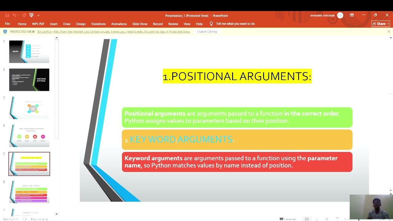 Functions topic in python 