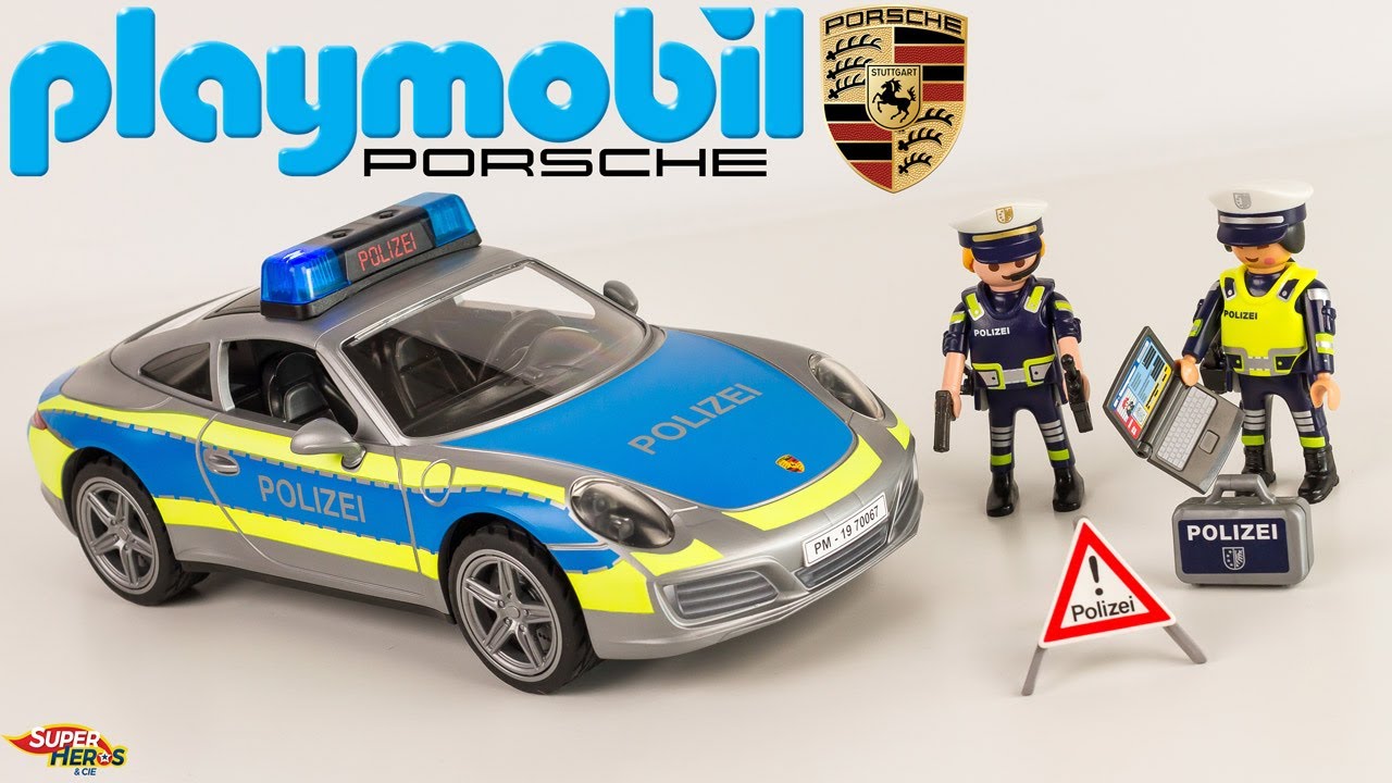 La Playmobil Porsche 911 de Police à la poursuite d’un chauffard Review 70067