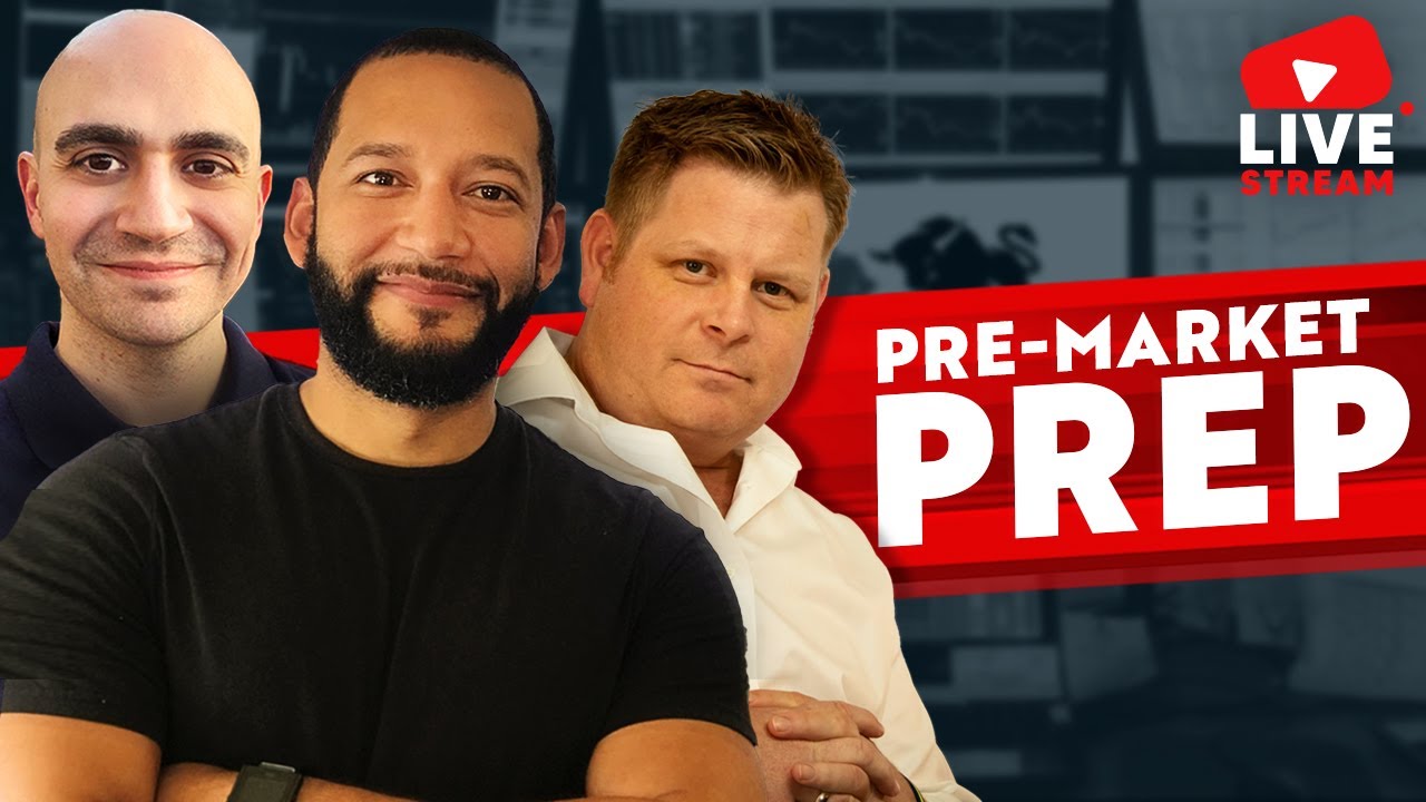 CPI Data Release  | Live Day Trading | Pre-Market Prep