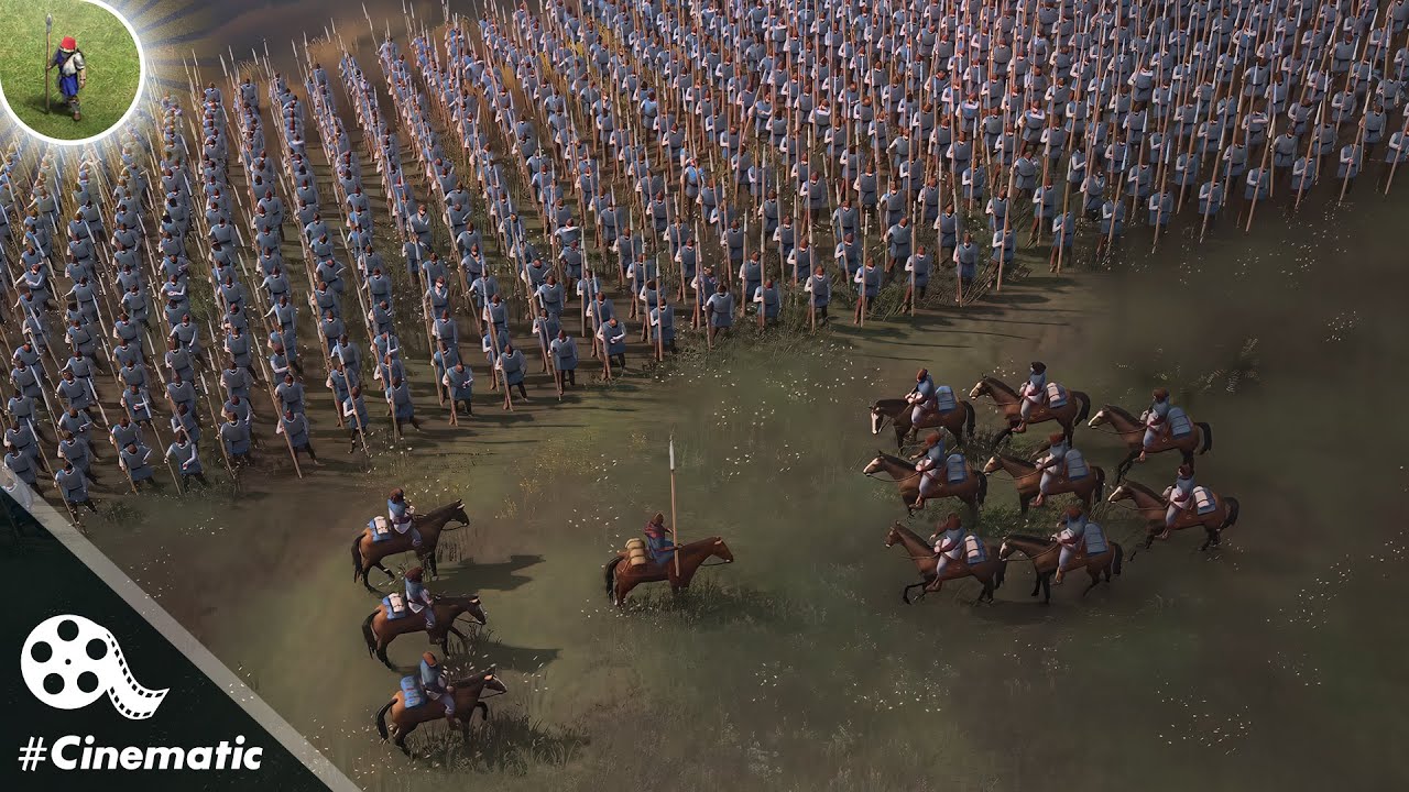 Recreating a famous scene in Age of Empires IV