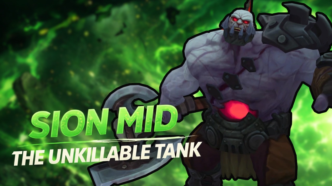Sion Mid: Immortal Tank Build