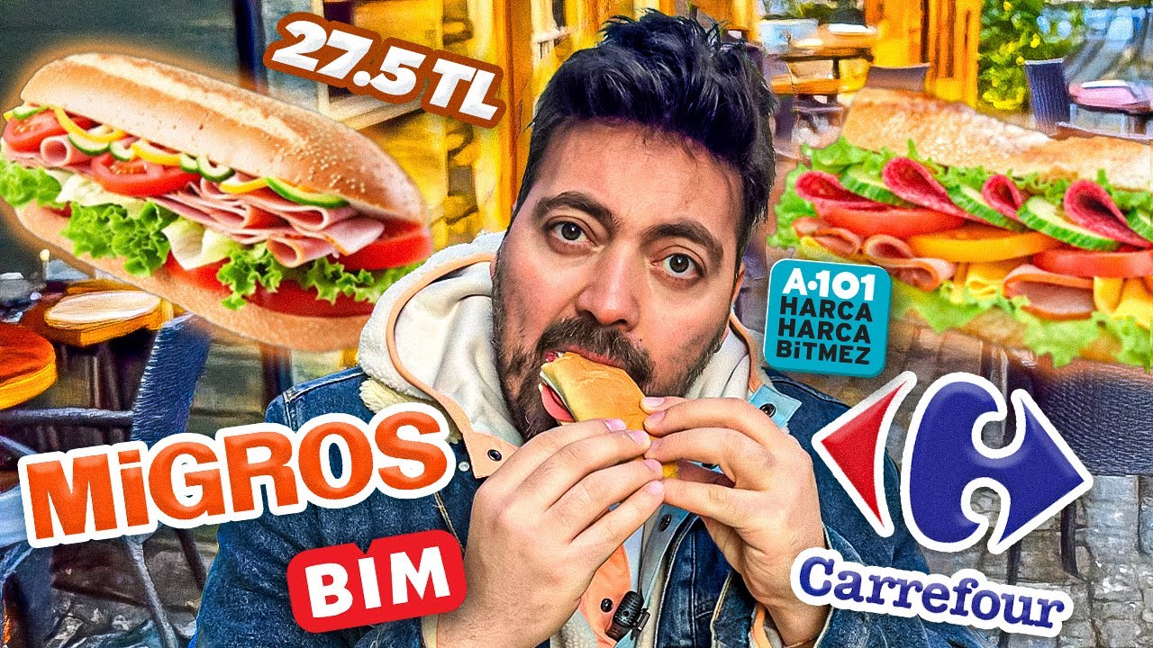 ZİNCİR MARKETLERİN SANDVİÇLERİ VS BAKKAL SANDVİÇİ!