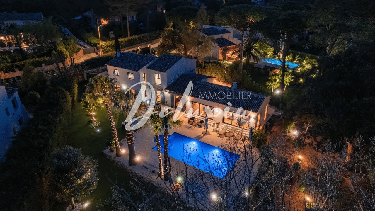 Villa avec piscine chauffée à Saint-Raphaël, secteur Valescure.