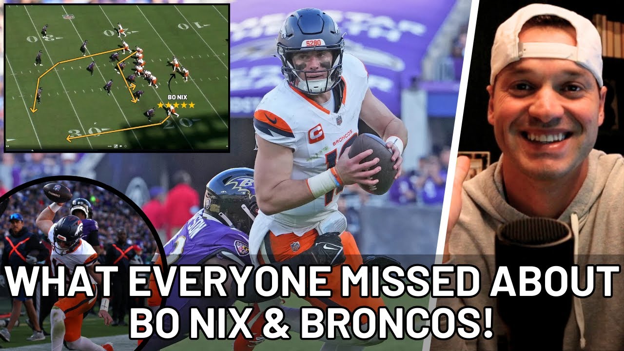 What EVERYONE MISSED About Bo Nix & Broncos | Week 9 Film Analysis vs Ravens