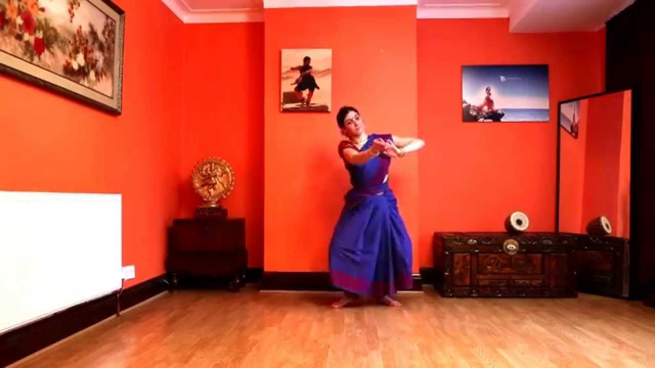 Learn Bharatanatyam Grade 2  Basic Steps  : 2nd Thath Thei Thaha Radhini sivadharan