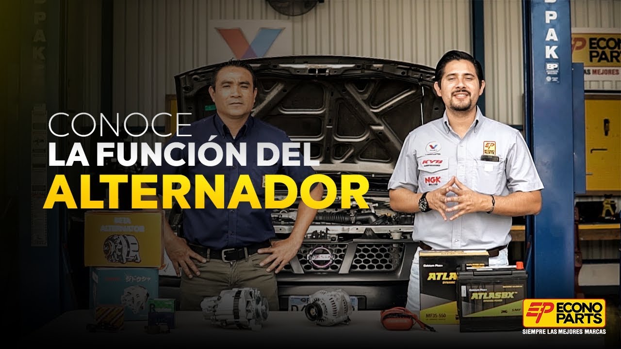 &iquest;Cu&aacute;l es la funci&oacute;n del alternador? - Econoparts
