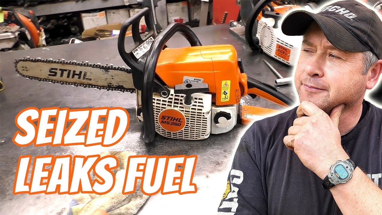 This SEIZED STIHL Chainsaw Has A Lot Of Issues But I Think It's Worth Fixing! Diagnosis & Repair