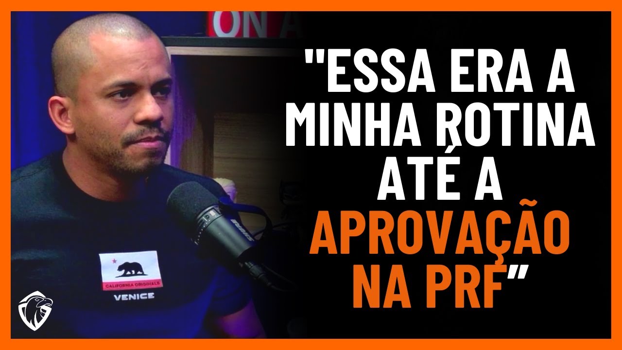 A ROTINA PARA SER APROVADO NA PRF