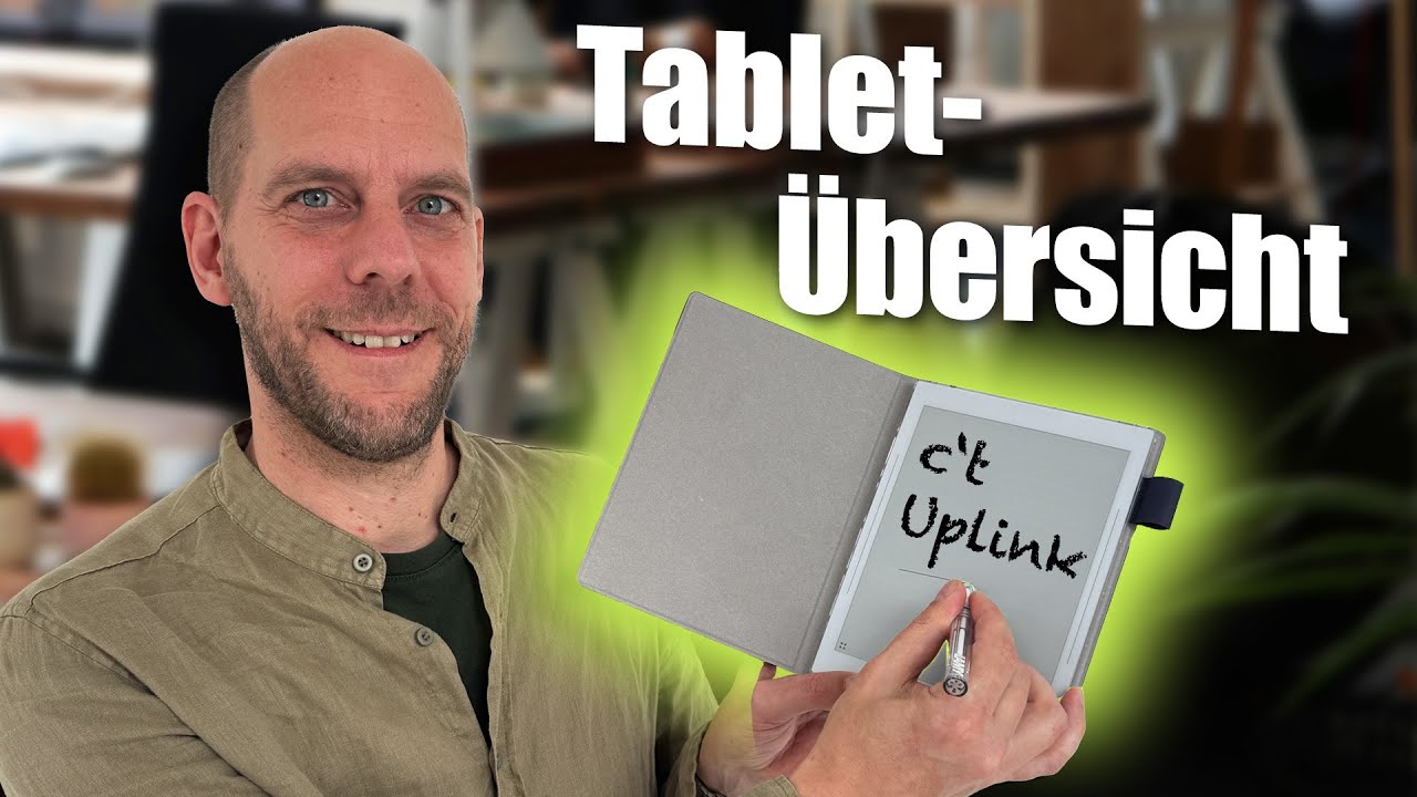 OLED, E-Ink, Tastatur, Stift – nützliche Vielfalt bei Tablets | c’t uplink