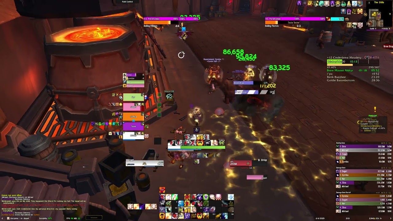 Cinderbrew Meadery +12 - Disc Priest Mythic+