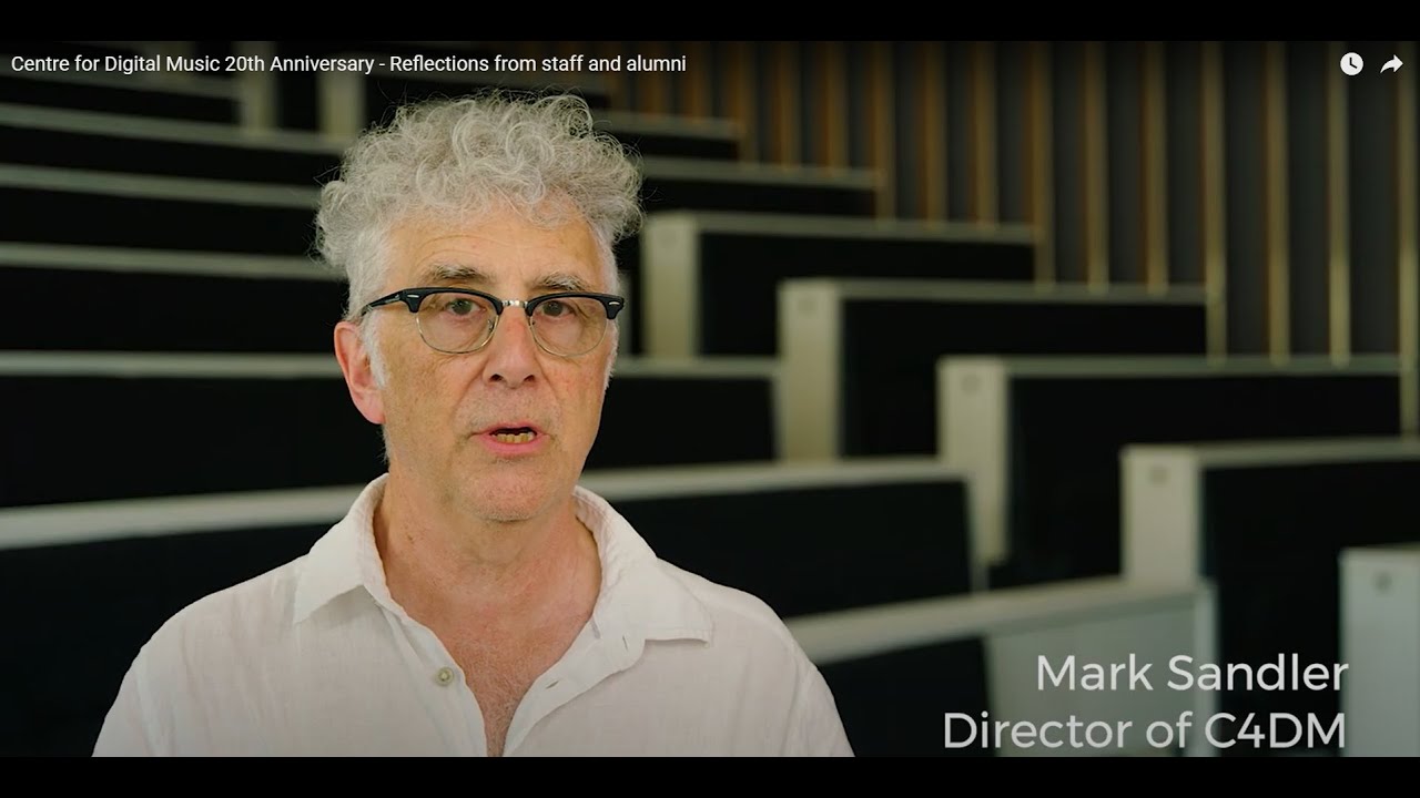 Centre for Digital Music 20th Anniversary - Reflections from staff and alumni