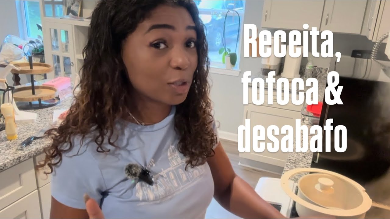 Receita, fofoca e um desabafo que ninguém pediu (mas eu falei assim mesmo🤣)
