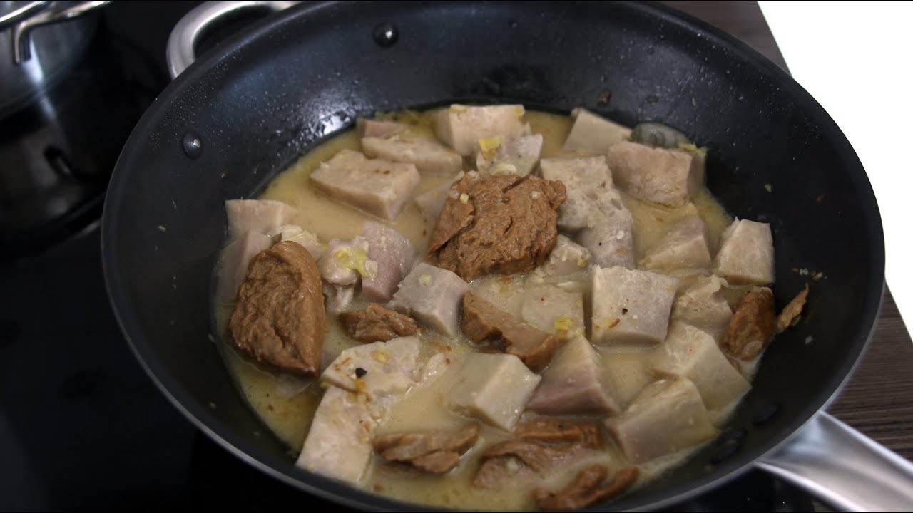 Vịt nấu chao chay (Mock Duck with Fermented Tofu - Vegetarian Recipe) | Helen's Recipes