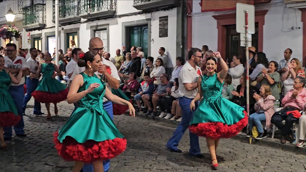 Ilha Terceira Açores, 1°Parte Marchas de São João. Sanjoaninas 2024.