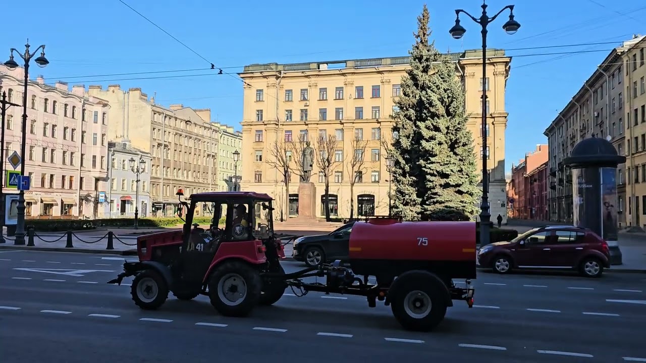 Прогулка по Санкт-Петербургу 19 апреля 2025 года | Петроградская сторона. Часть 1 (утро: 6:20-9:00)