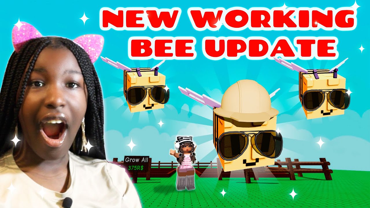 🌼 New Working Bees Update in Grow a Garden! Roblox🐝✨