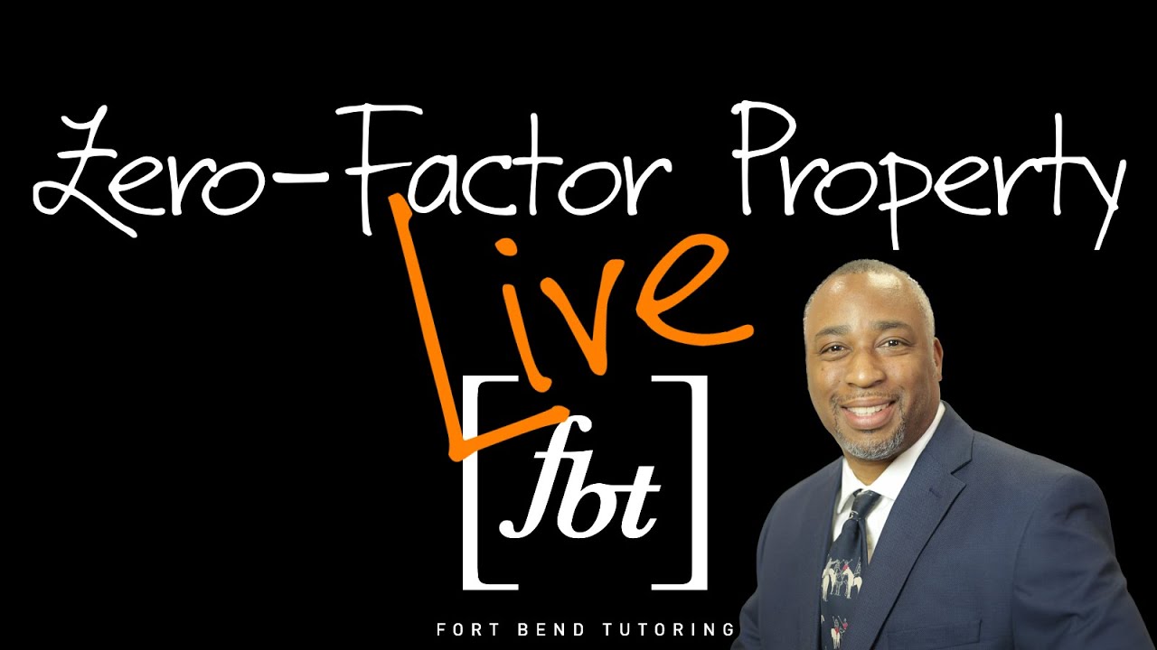 The Zero-Factor Property Live [fbt] (Solving Quadratic Equations by Factoring)