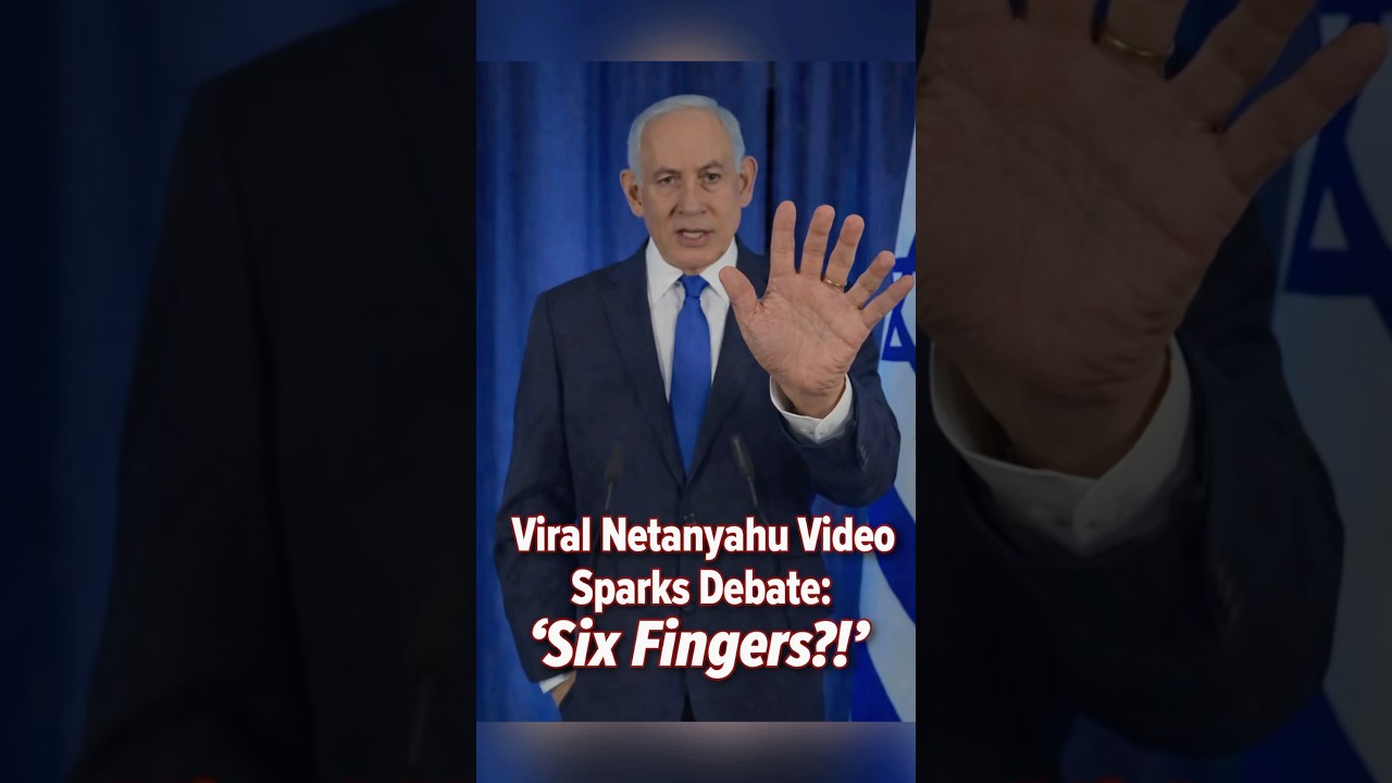 Viral Netanyahu Video Sparks AI Debate After Viewers Claim They See &ldquo;Six Fingers&rdquo;