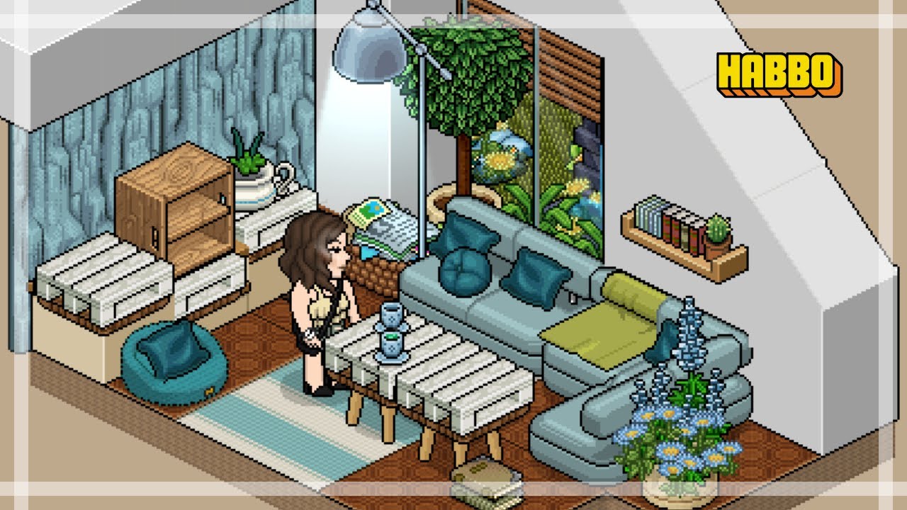 HABBO: Tumblr Living Room