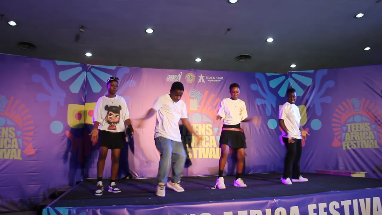 YKS DANCE CREW AT TEENS AFRICA FESTIVAL