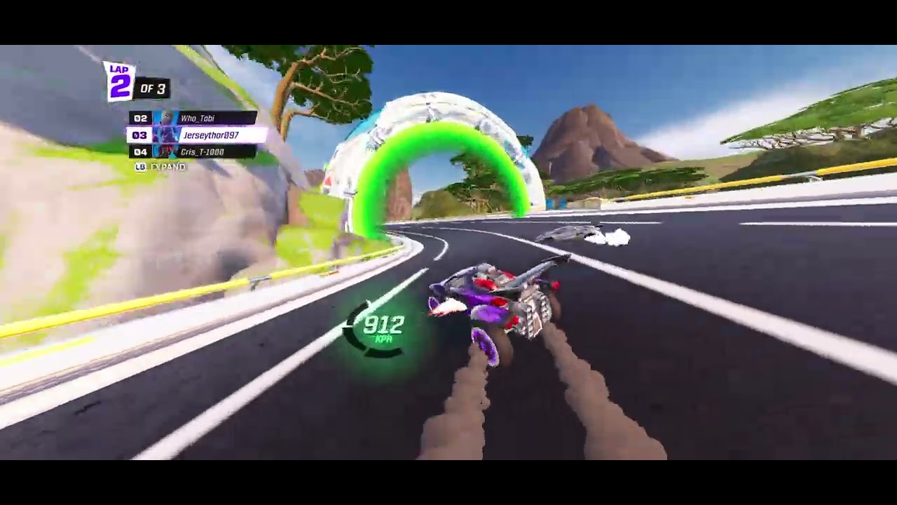 Rocket Racing- The lag is crazy but still almost won 