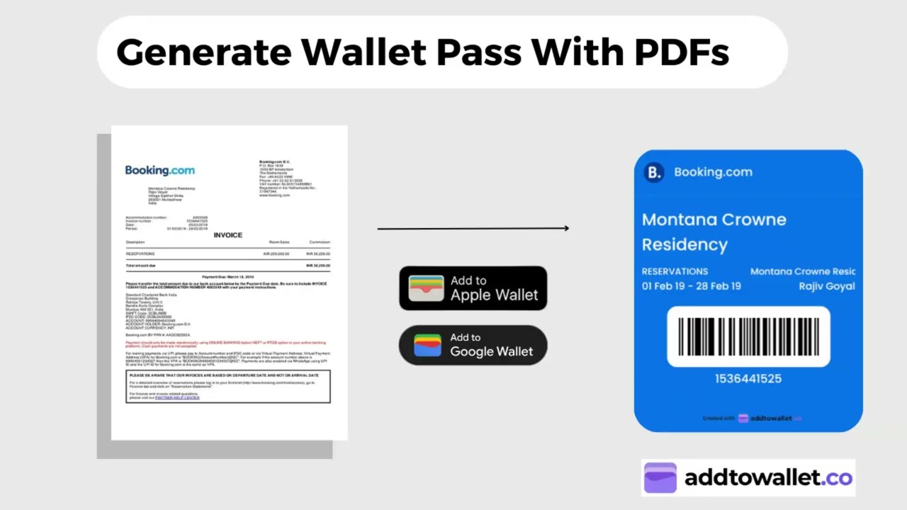 Convert PDF to Wallet Pass in Minutes | AddToWallet Tutorial