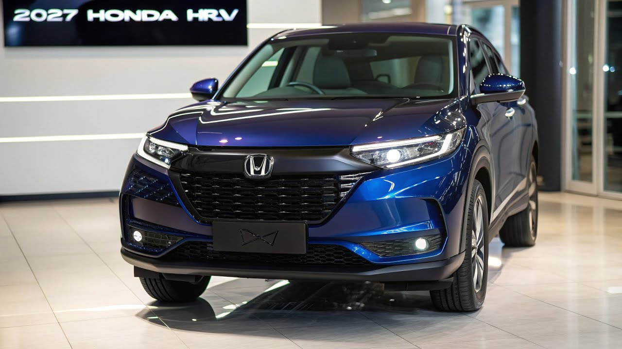 2027 Honda HR-V Blue Night: SUV Compacto Premium com Design Sofisticado