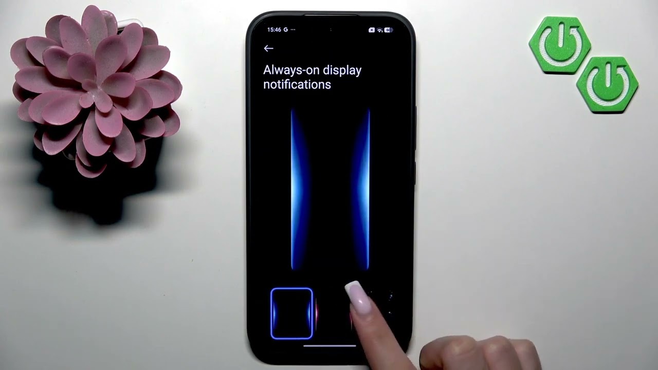 POCO F8 Ultraで常時通知エフェクトを有効にする方法
