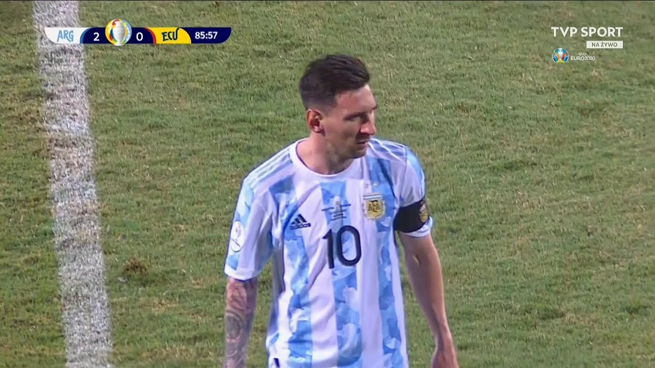 Lionel Messi Vs Ecuador (Copa America) 2021 English Commentary HD 1080i50