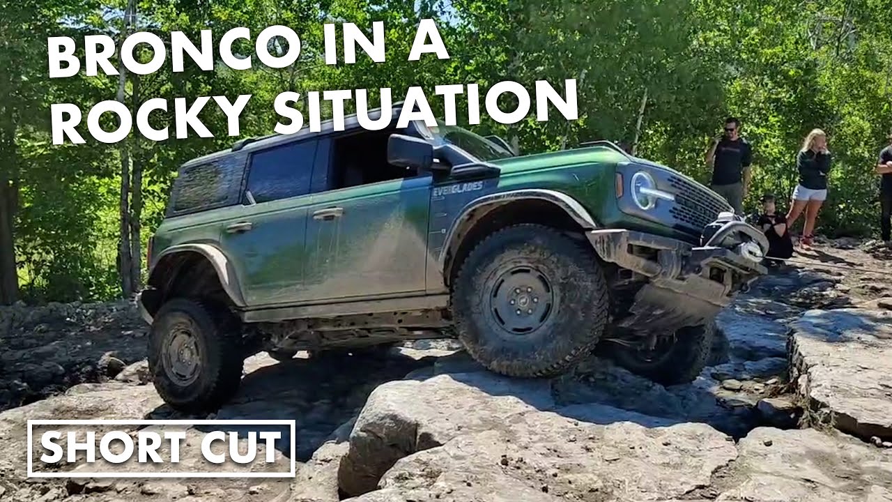 2022 Ford Bronco Everglades winching demonstration