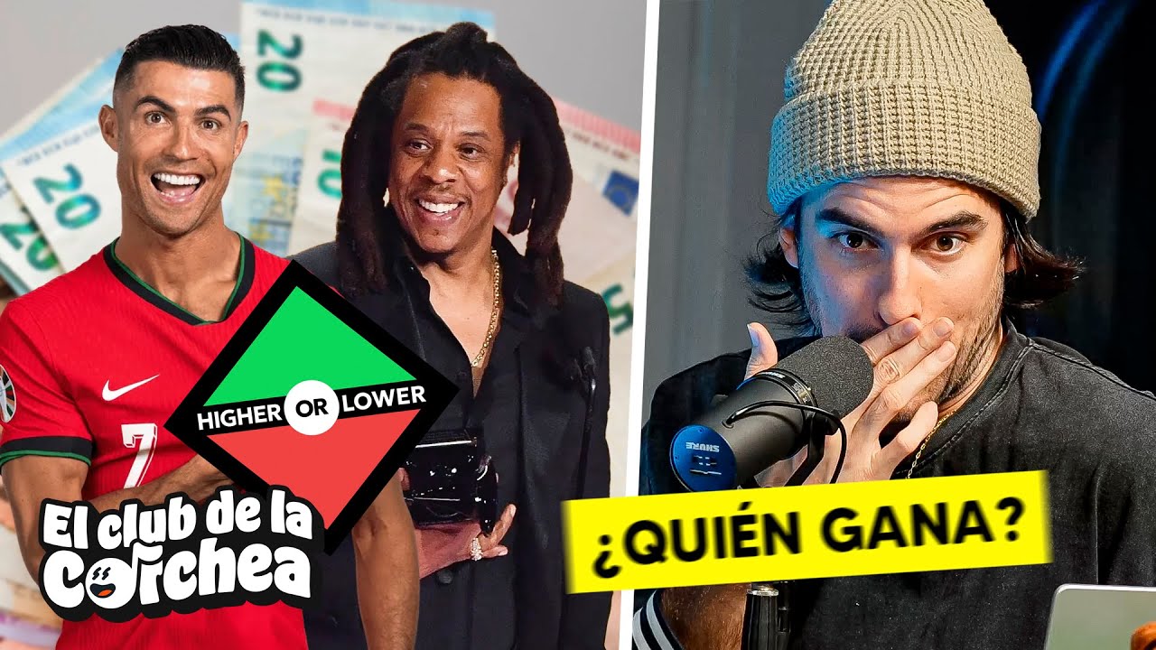 ¿Quién es MÁS RICO? Jugamos al High or Low con famosos? | El Club de la Corchea