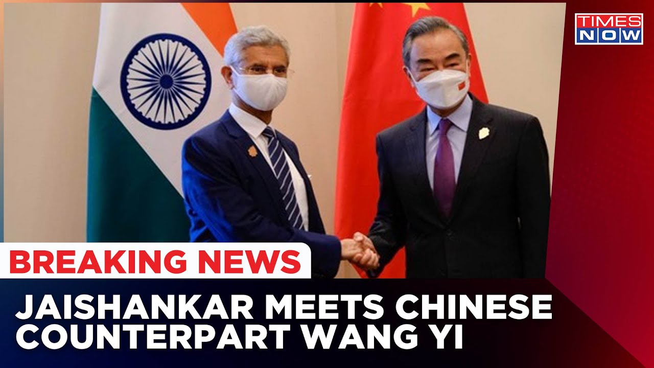 Breaking News: External Affairs Minister S Jaishankar Meets Chinese Counterpart Wang Yi In Bali