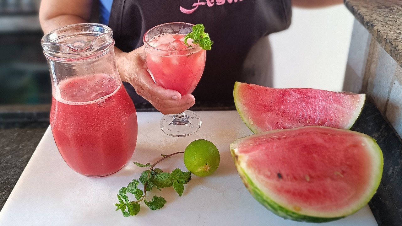 Suco de Melancia com Limão | Refrescante, Saudável e Delicioso!