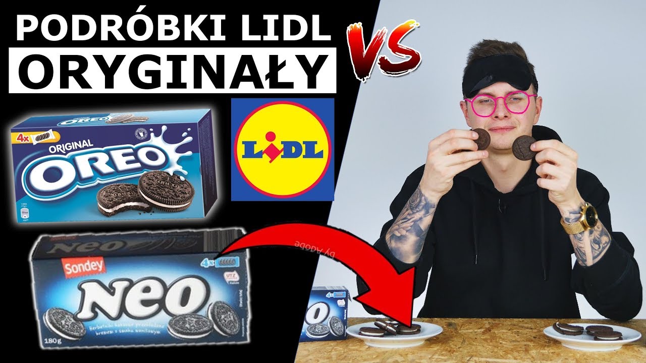 PODRÓBKI Z LIDLA vs. ORYGINAŁY - KTÓRE LEPSZE?!