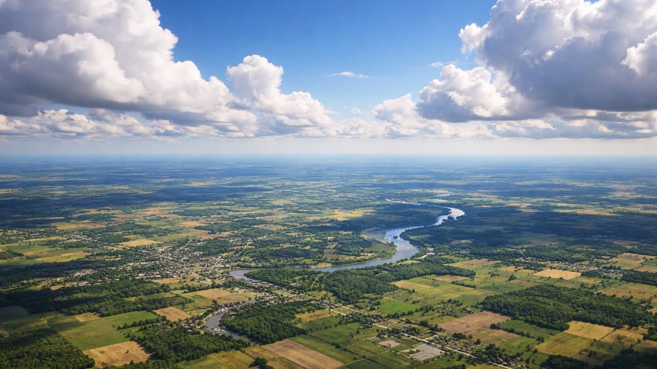 Day Flight Across the Midwest | Stewart to Indianapolis