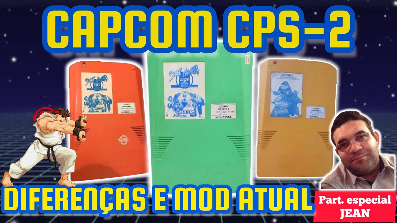 CAPCOM CPS-2 -  DIFERENÇAS E MOD ATUAL !!! FEAT. JEAN