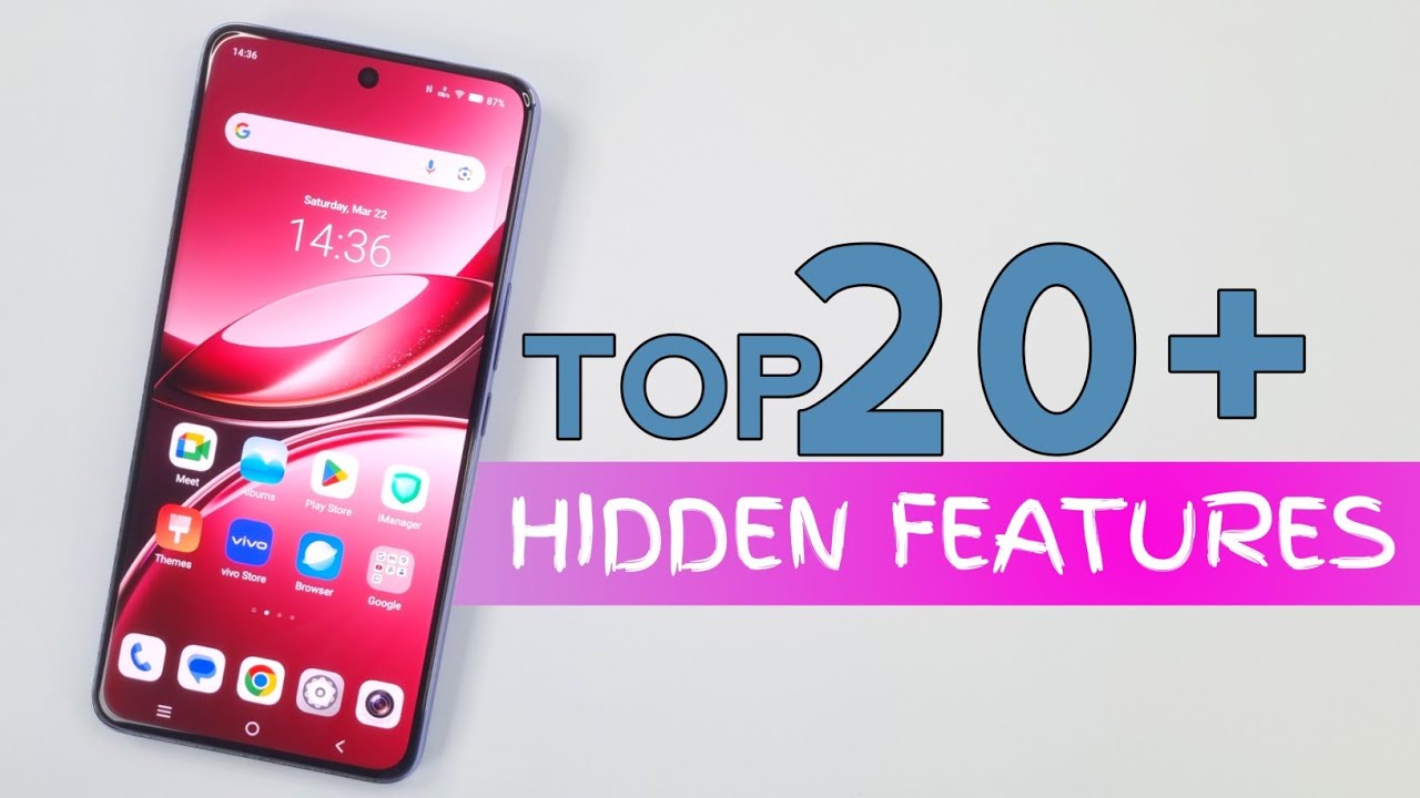 Vivo V50 5G Top 20++ Amazing Hidden Features - Secret Tips Tricks Of V50