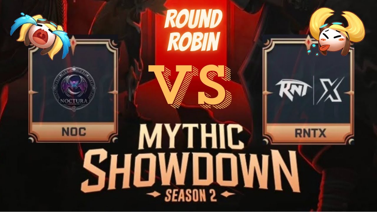 RNTX VS NOCTURA ESPORTS 🇮🇳 | MYTHICSHOWDOWN S2 | MOBALEGENDS.
