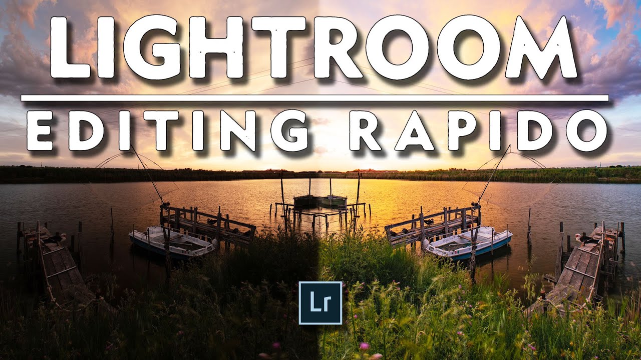 Post-produzione RAPIDA in Lightroom