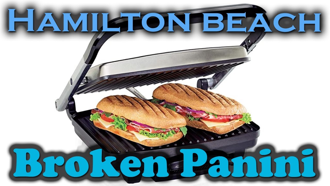 Fixing a Broken Hamilton Beach Panini Press