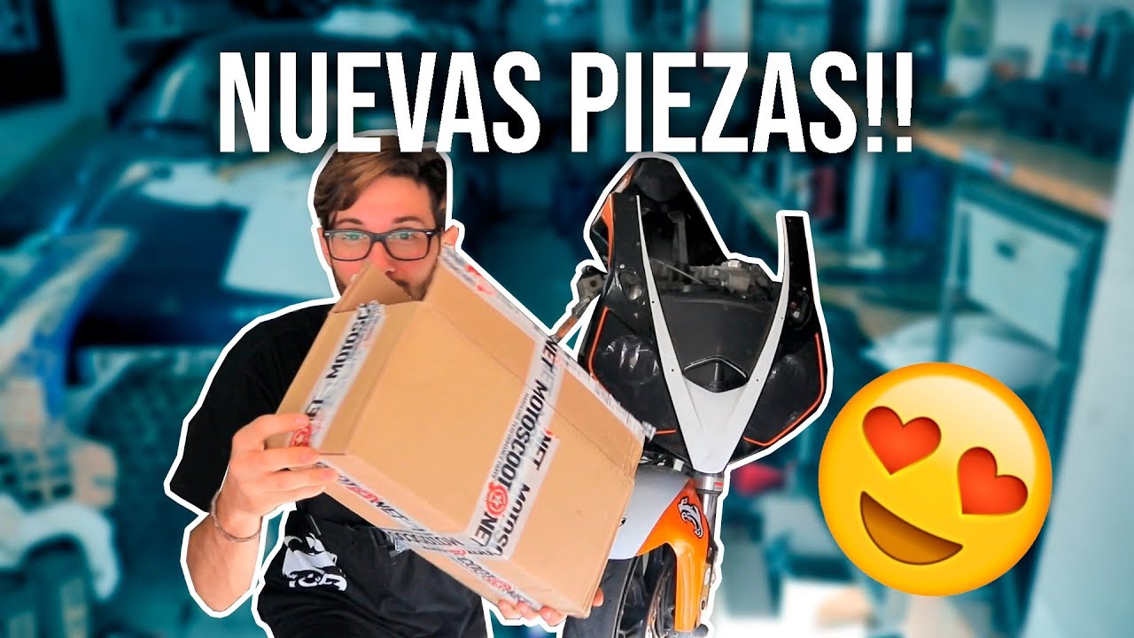Instalando las nuevas piezas a la GPR! Casi lista para rodar😍 GPR#2
