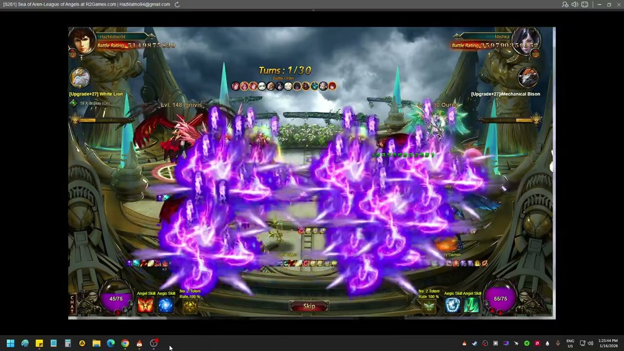 League Of Angels 2025  BR isn't everything Part 14 (5.1B vs 360B)