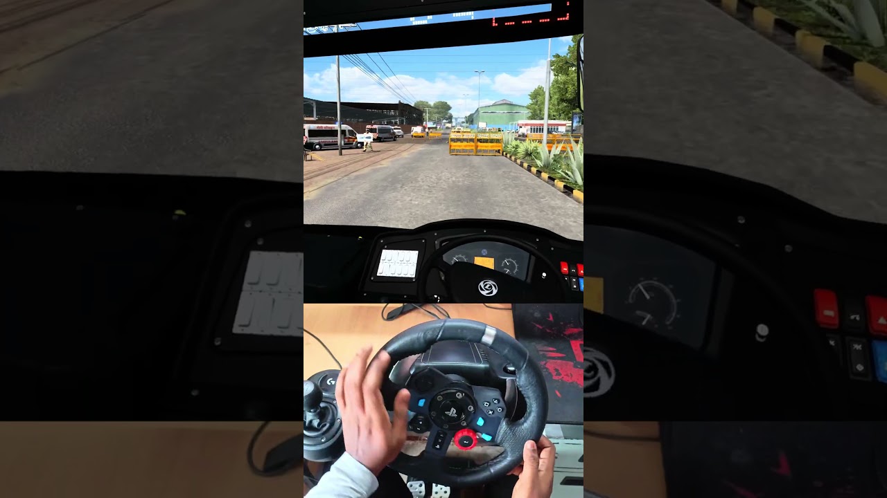 TNSTC BS6 ZIGZAG DRIVE 👀 (PART 6)  | ETS 2 INDIA | G29