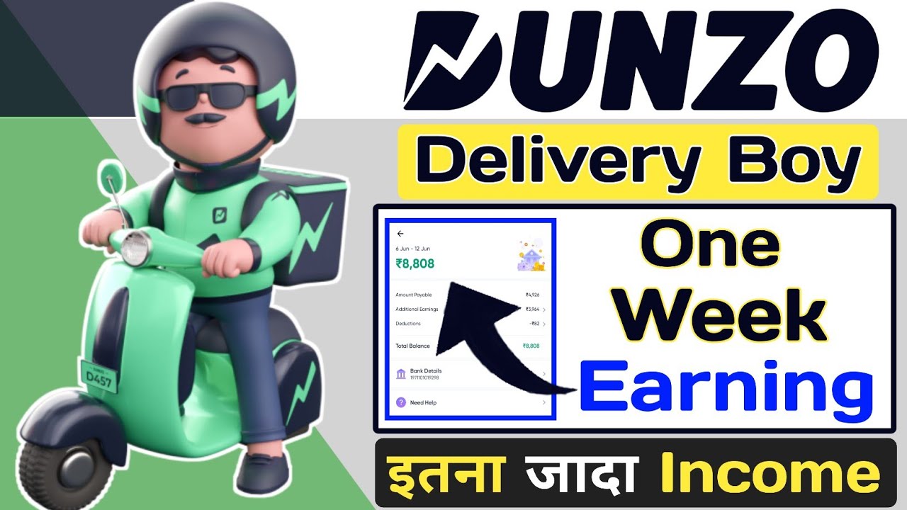 Dunzo Delivery Job Salary 2022 | Dunzo Delivery Boy Job | How Much Earn Dunzo Partners